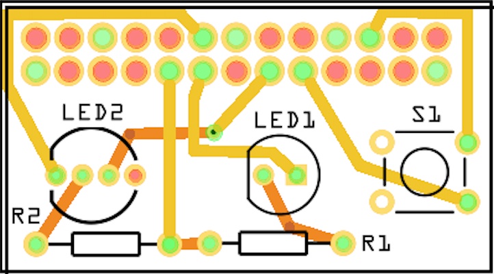 Fritzing PCB View