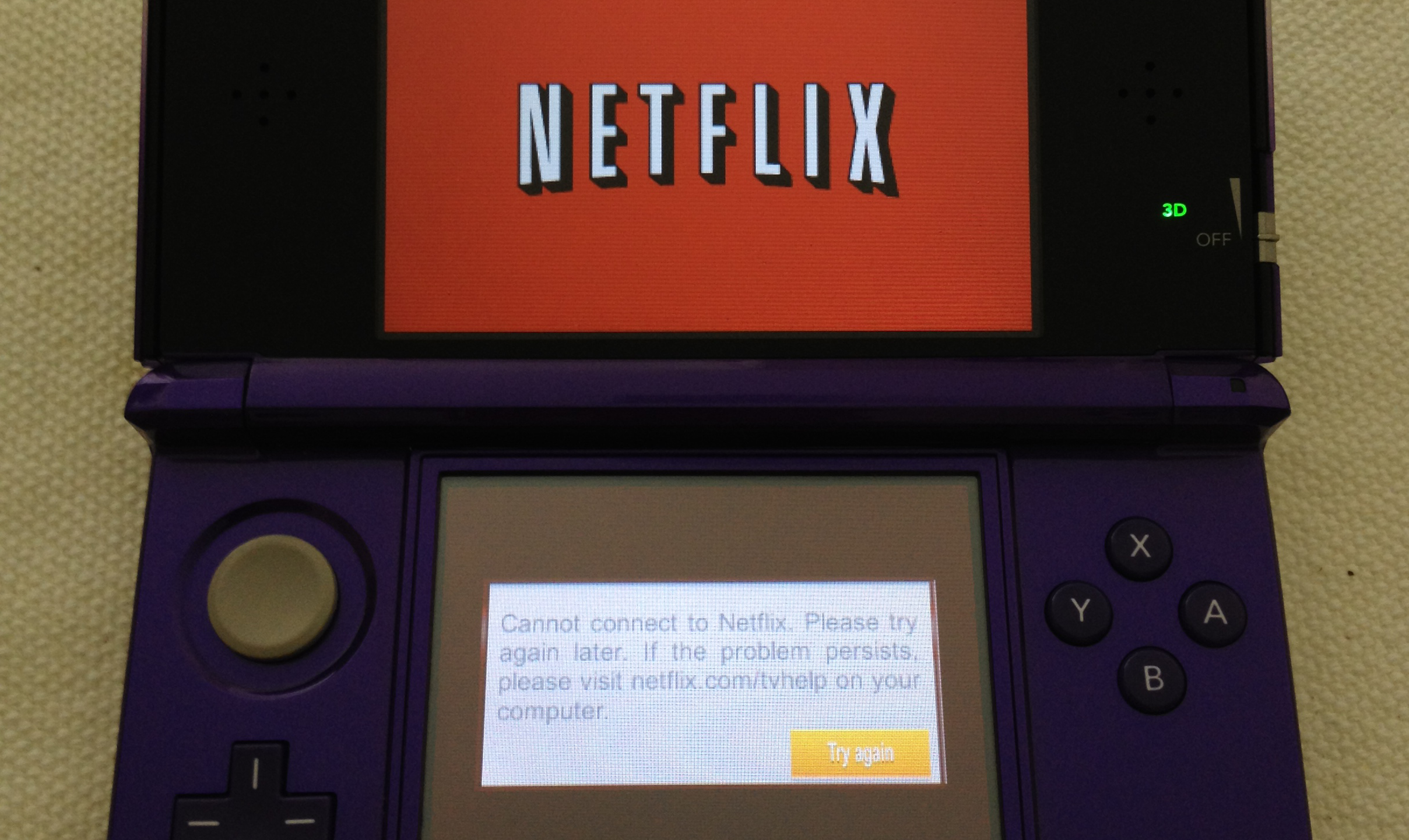 Netflix on clearance 3ds