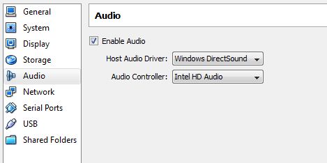 Audio Controller as Intel HD Audio