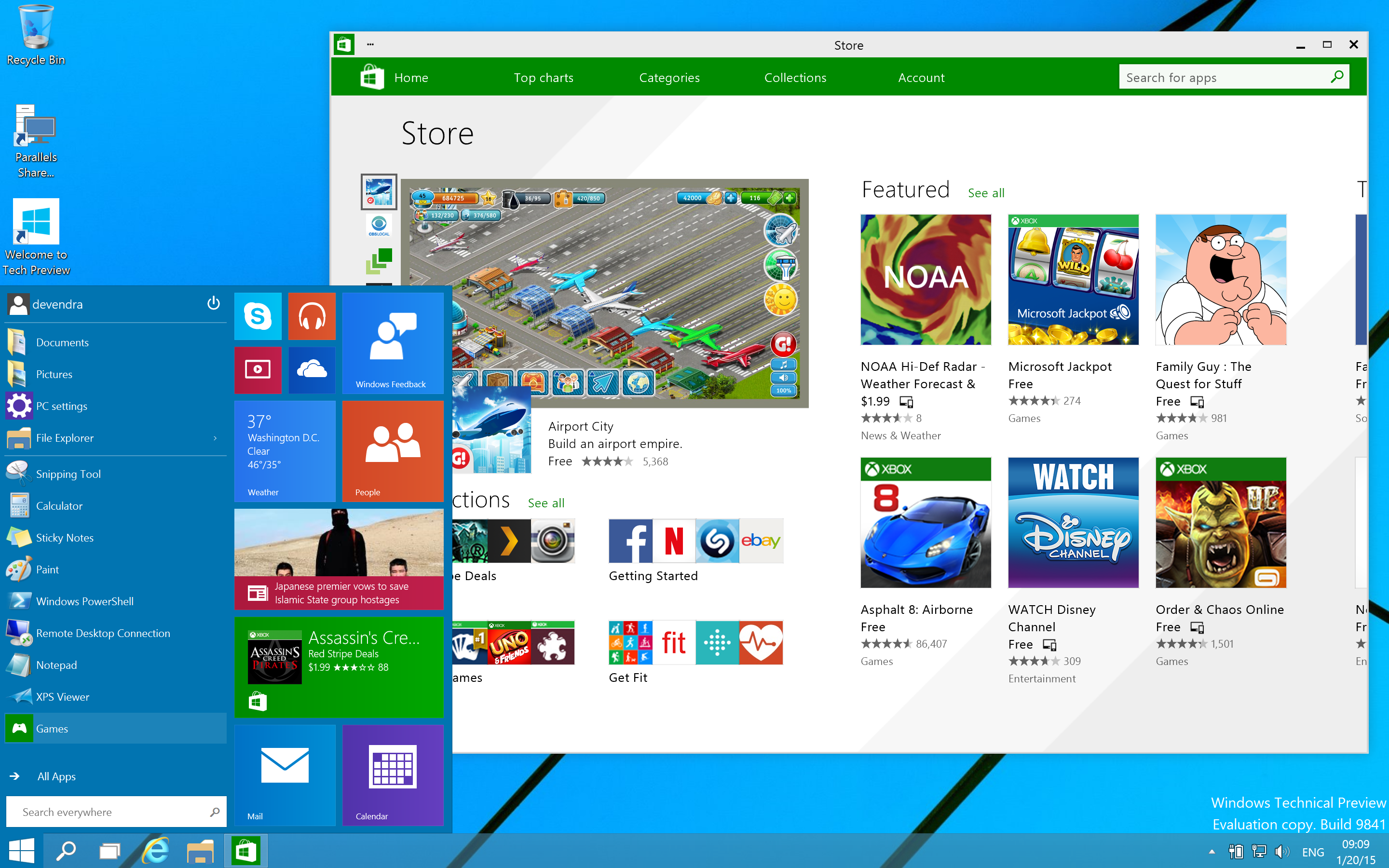 Windows 10 Technical Preview